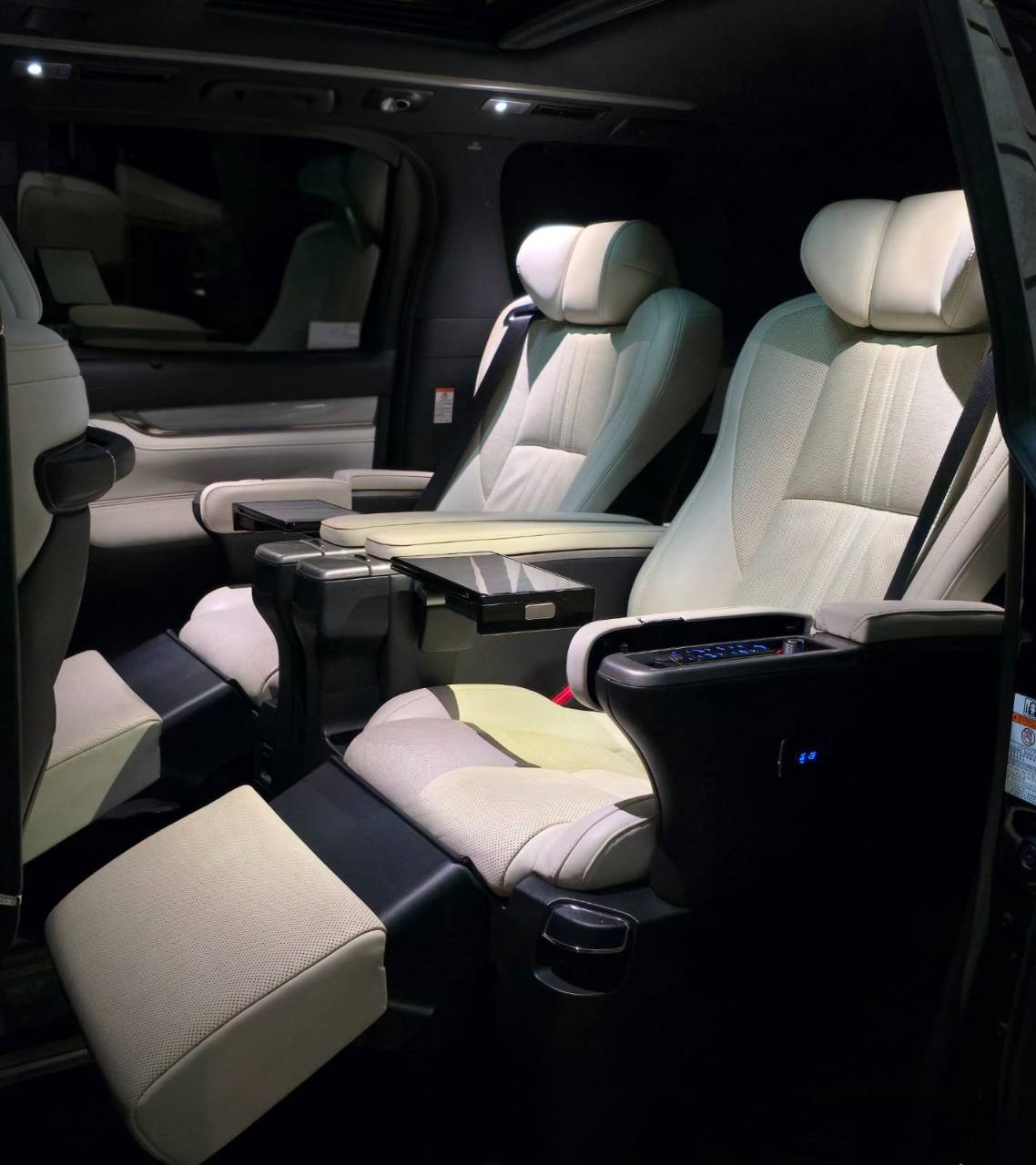 Fareast Ventures luxury MPV recliner cabin