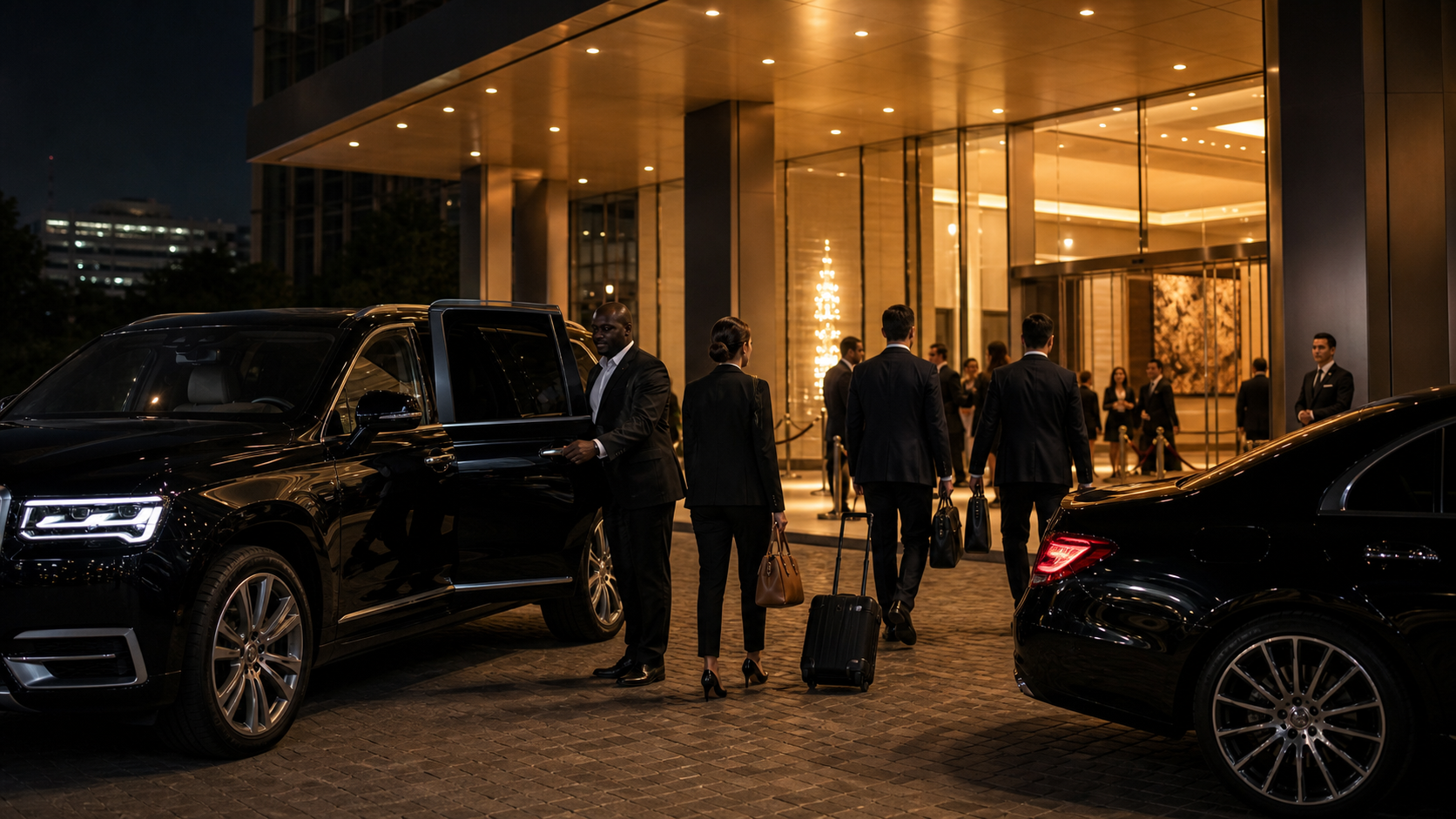 Corporate event transport service