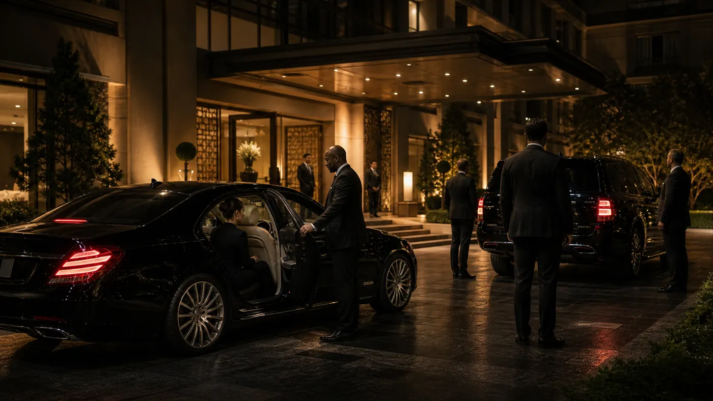 Diplomatic and government official transport service